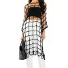 AMARA WIDE KNIT LONG SLEEVE MIDI DRESS -AKIRA Shop amara wide knit long sleeve midi dress black 1 1
