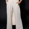 AMELIA PALAZZO PANT -AKIRA Shop amelia palazzo pant ivory 1 1