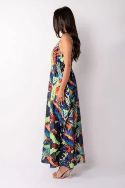 BABES OF PARADISE SATIN MAXI DRESS 11 BABES OF PARADISE SATIN MAXI DRESS -AKIRA Shop babes of paradise satin maxi dress yellow multi 4 4