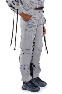 Alternative view of BLACK VILLAGE FOUNDATION LOGO LACE UP DETAIL JOGGER