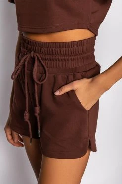CICI SWEATSHORT 16 CICI SWEATSHORT -AKIRA Shop cici sweatshort brown 7 7