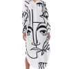 CREATOR BUTTON DOWN MAXI DRESS 1 CREATOR BUTTON DOWN MAXI DRESS -AKIRA Shop creator button down maxi dress white black 1 1 c1
