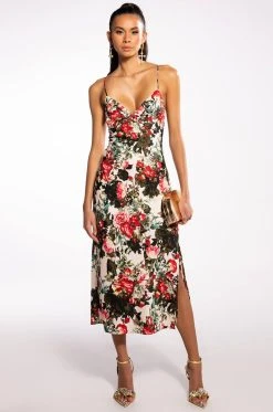 DANCE FREE FLORAL MAXI DRESS