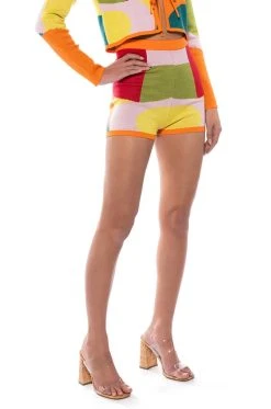 Alternative view of DONNA KNIT BOOTY SHORT