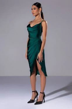 Alternative view of EAST COAST DATE NIGHT MIDI DRESS