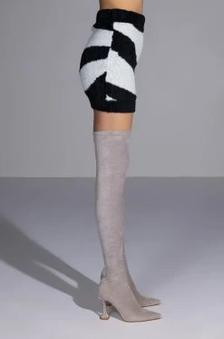 Alternative view of EASY DOES IT KNIT MINI SKIRT