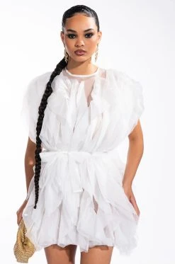 Alternative view of FLOAT LIKE A BUTTERFLY MINI FASHION DRESS