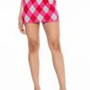 GET A CLUE KNIT MINI SKIRT -AKIRA Shop get a clue knit mini skirt pink multi 1 1