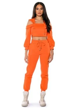 GUILTY BY ASSOCIATION JOGGER -AKIRA Shop guilty by association jogger orange 2 2 c1
