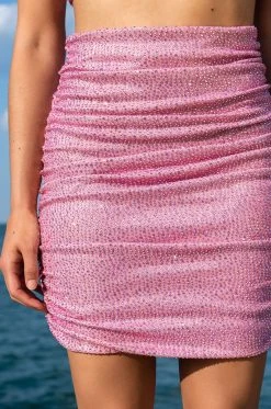 I AM ME VIC XXTRA SHINE RHINESTONE MINI SKIRT 16 I AM ME VIC XXTRA SHINE RHINESTONE MINI SKIRT -AKIRA Shop i am me vic xxtra shine rhinestone mini skirt pink multi 7 7 c1