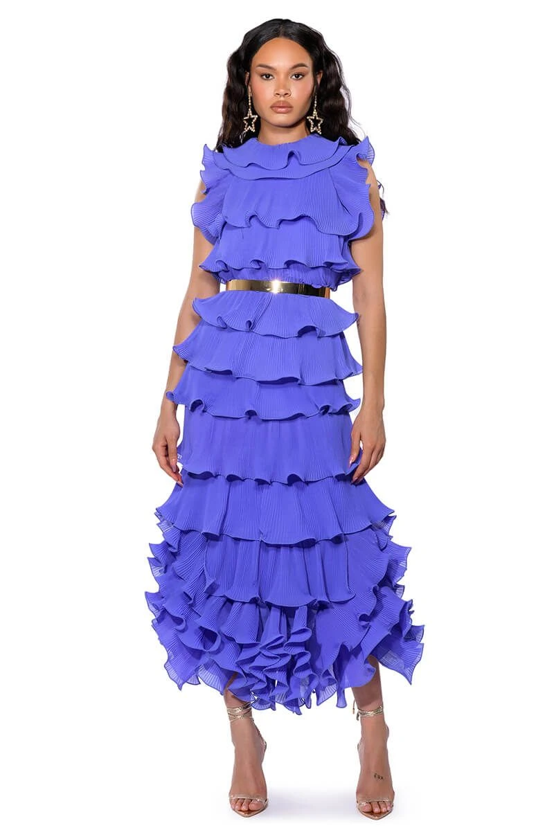 IT'S GIVING FLUTED MAXI DRESS 3 IT'S GIVING FLUTED MAXI DRESS