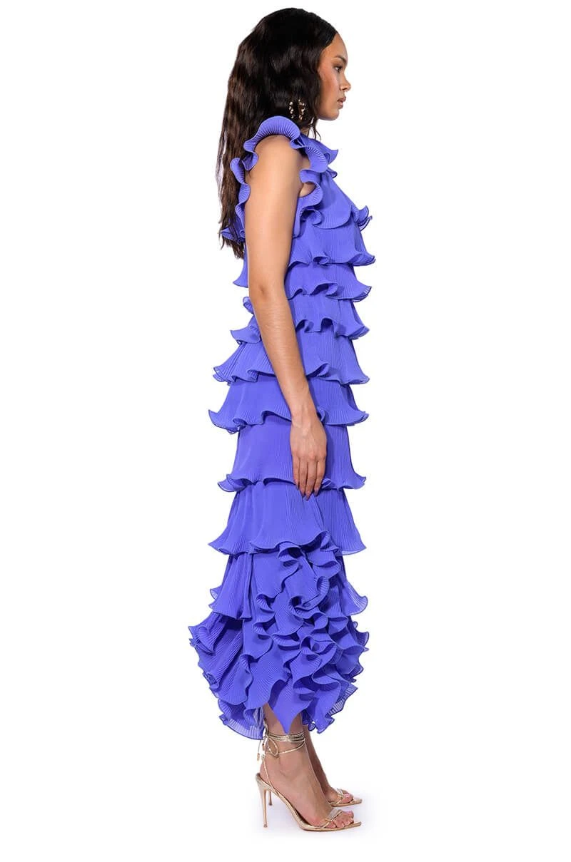 IT'S GIVING FLUTED MAXI DRESS 6 IT'S GIVING FLUTED MAXI DRESS - Image 4