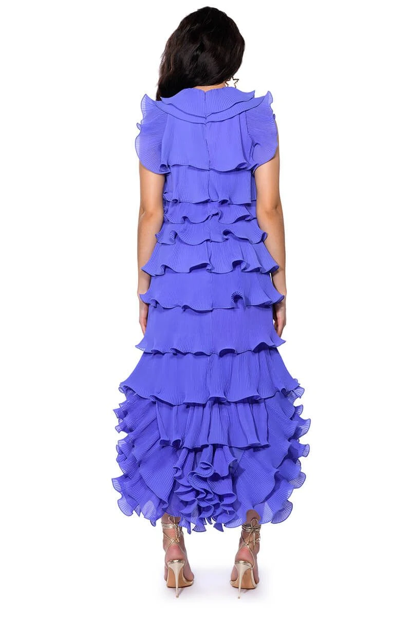 IT'S GIVING FLUTED MAXI DRESS 7 IT'S GIVING FLUTED MAXI DRESS - Image 5