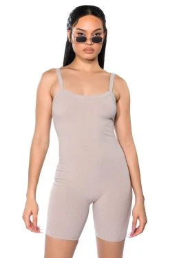Alternative view of JENNA CLASSIC SCOOP BACK ROMPER
