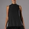 LIVING LAVISH SLEEVELESS SHIFT DRESS -AKIRA Shop living lavish sleeveless shift dress black 1 1