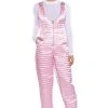 LUSH QUILTED SATIN SLEEVELESS JUMPSUIT -AKIRA Shop lush quilted satin sleeveless jumpsuit pink 1 1
