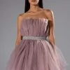 MAKE A MOVE TULLE MINI DRESS -AKIRA Shop make a move tulle mini dress light purple 1 1 c1