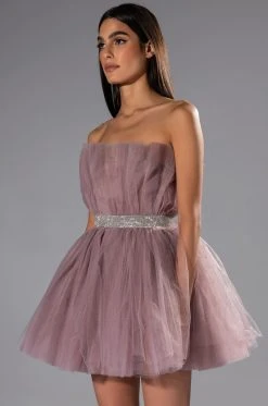Alternative view of MAKE A MOVE TULLE MINI DRESS