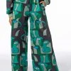 MEDUSA WIDE LEG SCUBA SWEATPANTS 1 MEDUSA WIDE LEG SCUBA SWEATPANTS -AKIRA Shop medusa wide leg scuba sweatpants green multi 1 1