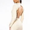 NIGHTS WITH YOU KNIT MINI DRESS -AKIRA Shop nights with you knit mini dress cream 1 1