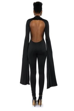 ON TOP DRAMATIC SLEEVE CATSUIT 22 ON TOP DRAMATIC SLEEVE CATSUIT -AKIRA Shop on top dramatic sleeve catsuit black 10 10