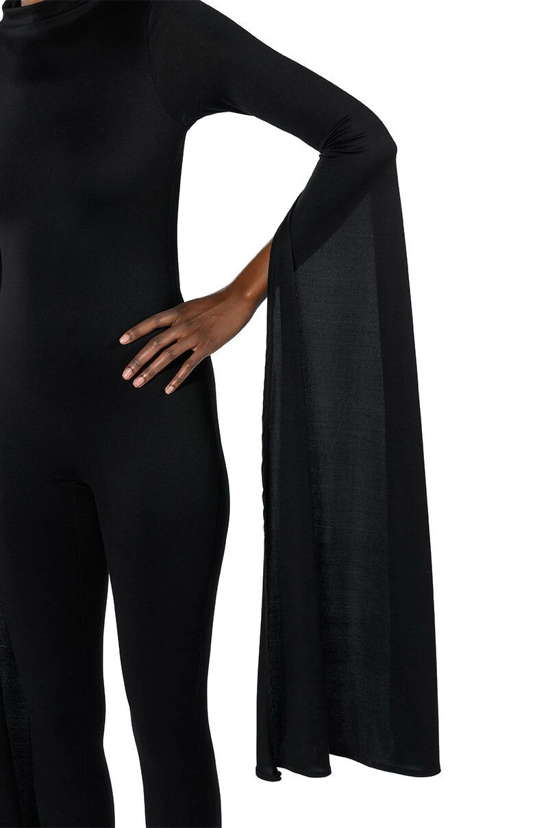 ON TOP DRAMATIC SLEEVE CATSUIT 13 ON TOP DRAMATIC SLEEVE CATSUIT - Image 11