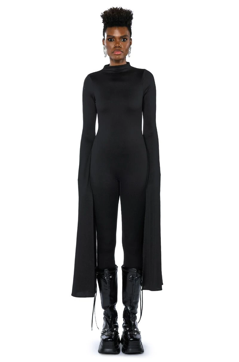 ON TOP DRAMATIC SLEEVE CATSUIT 7 ON TOP DRAMATIC SLEEVE CATSUIT - Image 5