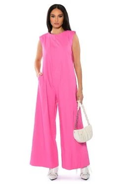 PAINT THE TOWN WIDE LEG JUMPSUIT
