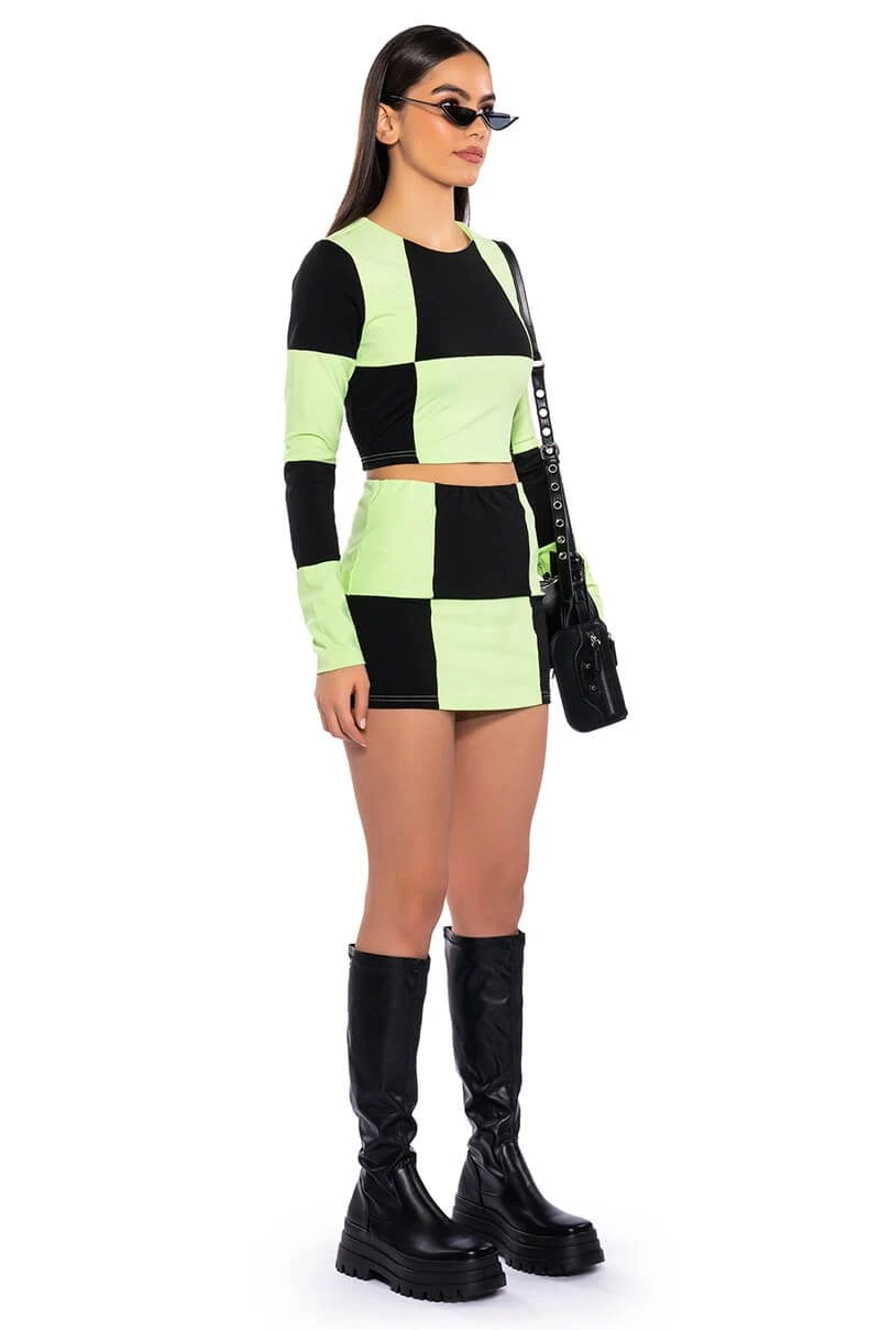 SHEGO SOFT STRETCH MINI SKIRT 8 SHEGO SOFT STRETCH MINI SKIRT - Image 6