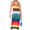 SUNKISSED GODDESS LOW BACK KNIT MAXI DRESS 2 SUNKISSED GODDESS LOW BACK KNIT MAXI DRESS -AKIRA Shop sunkissed goddess low back knit maxi dress multi 1 1