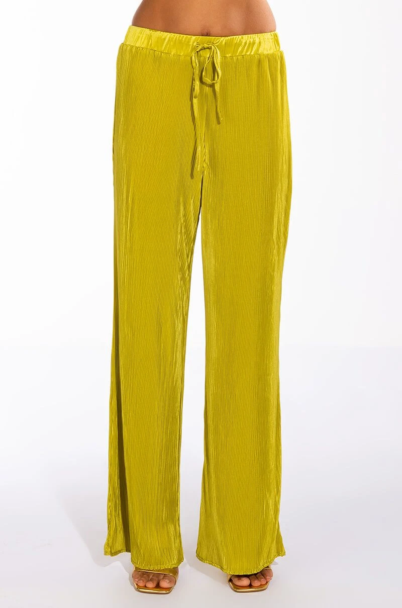 SWEET APPLE PLISSE PALAZZO PANT 5 SWEET APPLE PLISSE PALAZZO PANT - Image 3