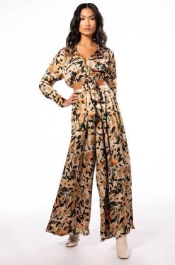 Alternative view of SWEET LOVE WIDE PALAZZO PANT