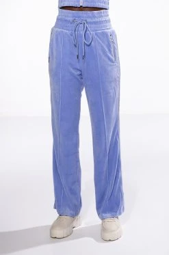 THE JET SETTER VELVET WIDE LEG JOGGER -AKIRA Shop the jet setter velvet wide leg jogger very peri 3 3 c1 c1
