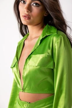TOO FLY CUT OUT ROMPER -AKIRA Shop too fly cut out romper green 6 6