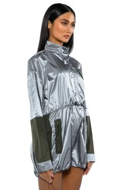 Alternative view of UNBOTHERED SPORTY LONG SLEEVE ROMPER