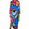 WANDERLUST BUTTON DOWN MAXI DRESS 1 WANDERLUST BUTTON DOWN MAXI DRESS -AKIRA Shop wanderlust button down maxi dress blue multi 1 1