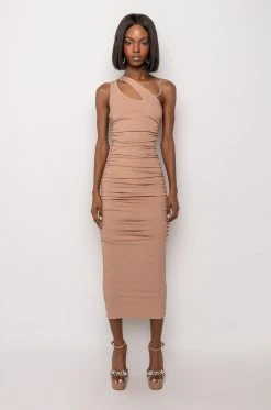 Alternative view of WHAT I WANT MAXI RIBBED DRESS